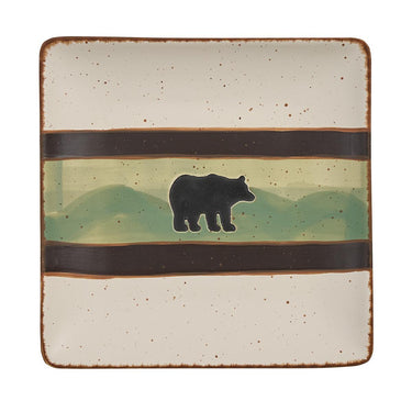 Skyline Bear Salad Plate - The Fox Decor